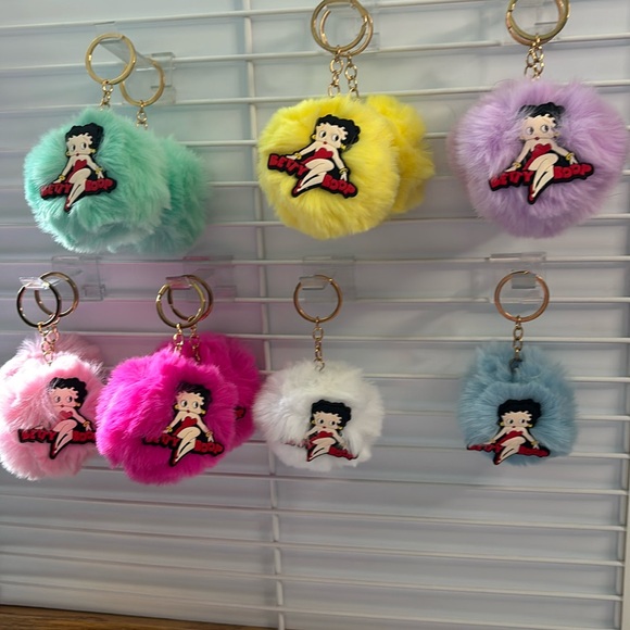 Colorful betty boop Keychain - Picture 3 of 3